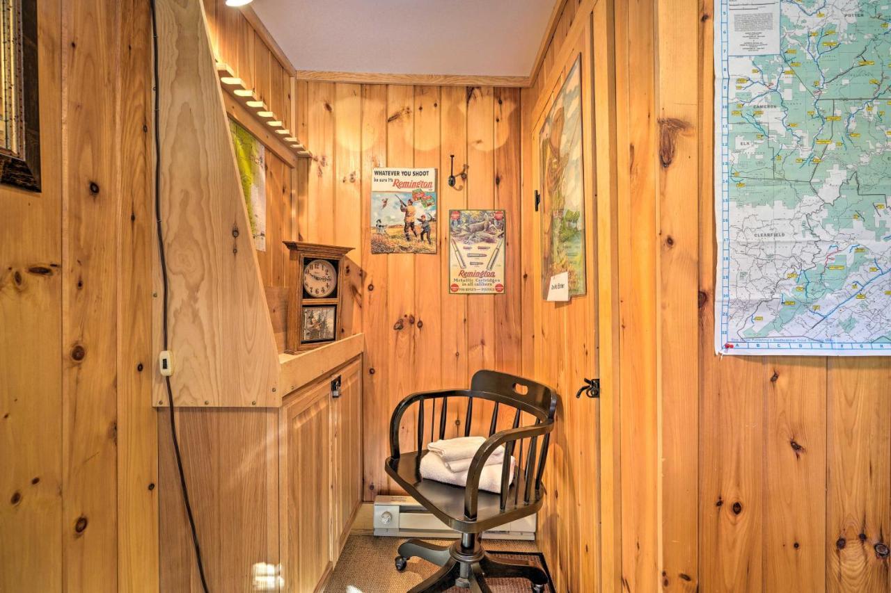 3-Acre Lodge With Snowmobile And Four-Wheeling Trails Coudersport Exterior foto